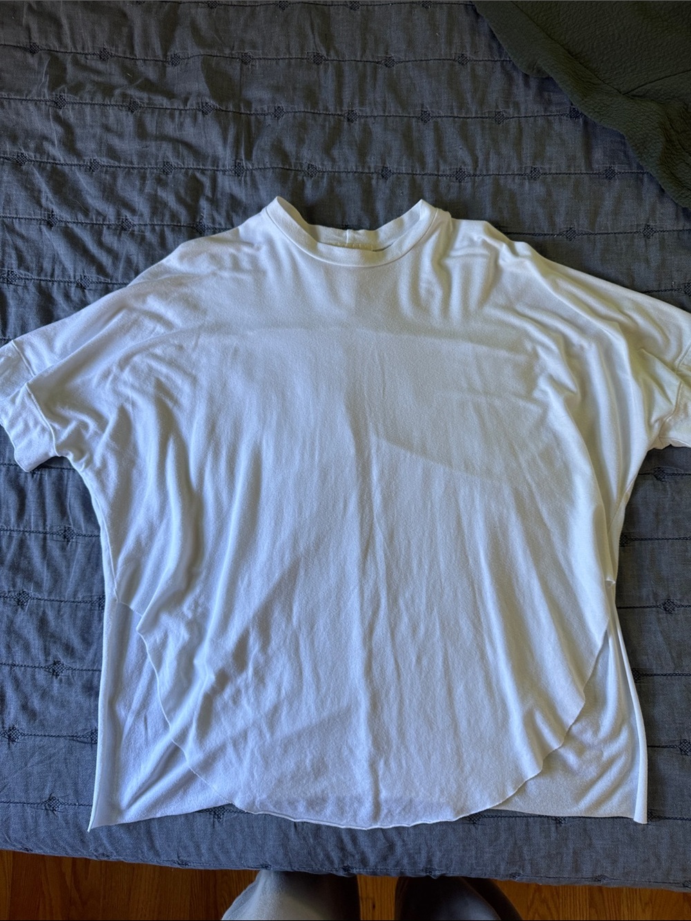 Hoi Bo oversized  White Crewneck T-Shirt